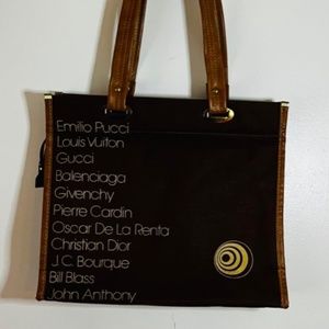 Vintage Roberts Manufacturing Company Tote Gucci Louis Vuitton Balenciaga
